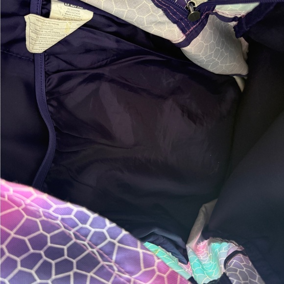 JanSport Trans Mosaic Backpack in Purple‎ and Blue - Picture 5 of 5